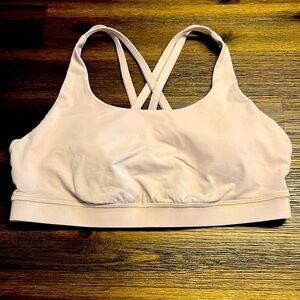 Lululemon Energy Bra - Strawberry milkshake